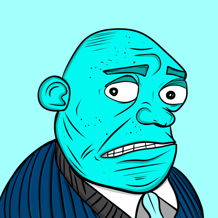 Mayor Dickens — original Base token #7769 — one of one